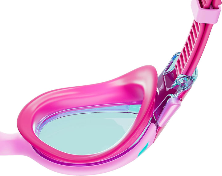 Speedo Unisex Kinder Biofuse 2.0 Schwimmbrille Einheitsgrösse Flamingo Rosa/Electric Rosa/Blau, Einh