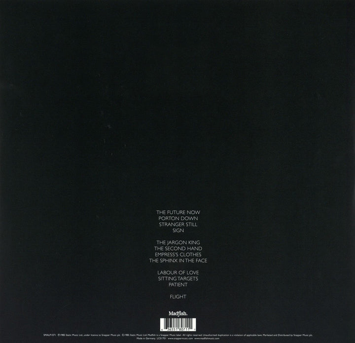 The Margin, Vinyl