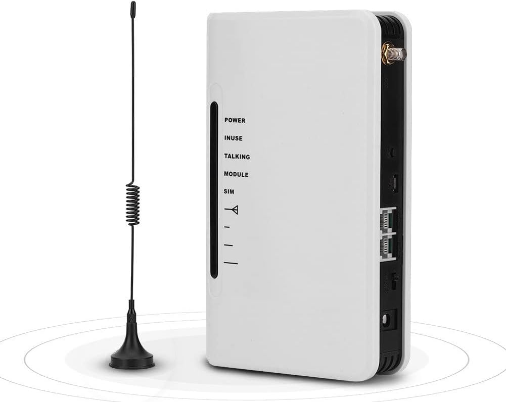 Tangxi GSM-Wireless-Access-Feststation, 24-Stunden-Wireless-to-Wired-Telefon-Alarmbox, GSM-Telefonbo
