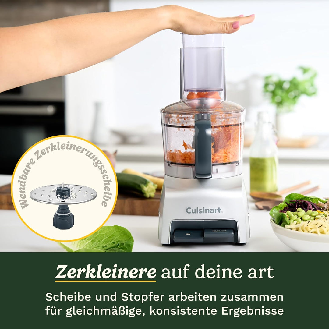 Cuisinart FlexPrep® 1,1L Küchenmaschine | All-in-One: Hacken, Raspeln, Pürieren, Schlagen | Edelstah