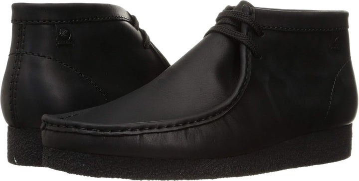 Clarks Herren Shacre Boot Chukka-Stiefel 39.5 EU Schwarze Haut, 39.5 EU Schwarze Haut