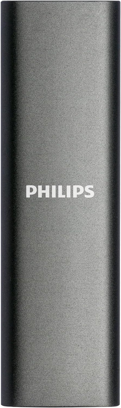 Philips Portable External 2TB SSD – Ultra Slim SATA Ultra Speed USB-C – USB, Lesegeschwindigkeit b