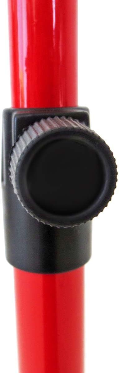 keepdrum MUS3 Notenständer Notenpult Rot mit Tasche Bag