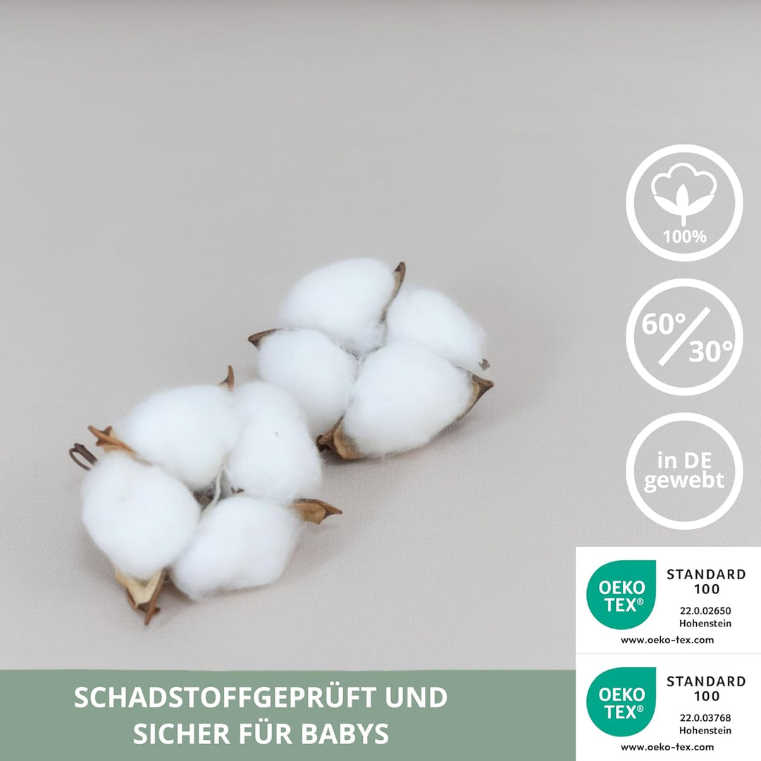 Wickelaufsatz Set für graue IKEA HEMNES 108 cm – mit Wickelaufsatz aus hochwertigem MDF sowie Wickel