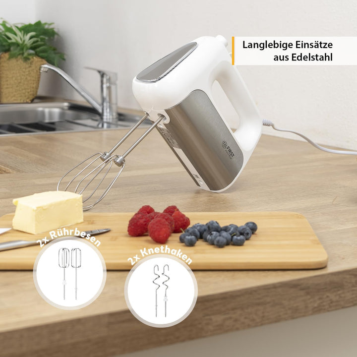 TZS First Austria 2 in 1 Handmixer und Standmixer | 3,4L | Automatikantrieb | 500W | 5 Geschwindigke