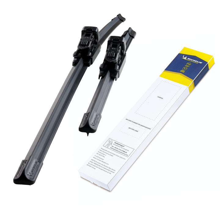 MICHELIN Scheibenwischer Set ECO114 | Fiat 500 EV, Ford Ka 2 | 600/350mm | Nachhaltige Verpackung