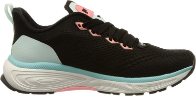 FILA Damen Exowave Race Wmn Laufschuh 36 EU Black Flamingo Pink Blue Glass, 36 EU Black Flamingo Pin