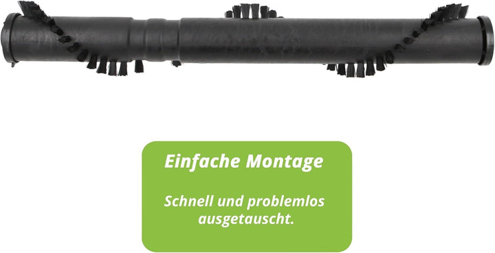 Hochwertige Ersatzbürste Bürste Rundbürste Bürstenrolle Walze mit Antriebsriemen passend für Vorwerk