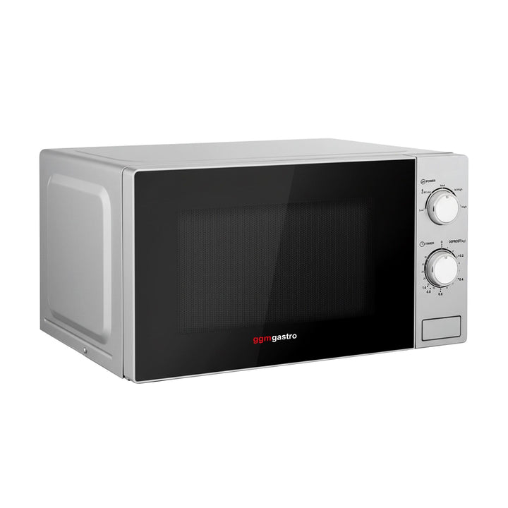 GGM Gastro | MWM2070 | Mikrowelle - 20 Liter - 700 Watt - Manuell