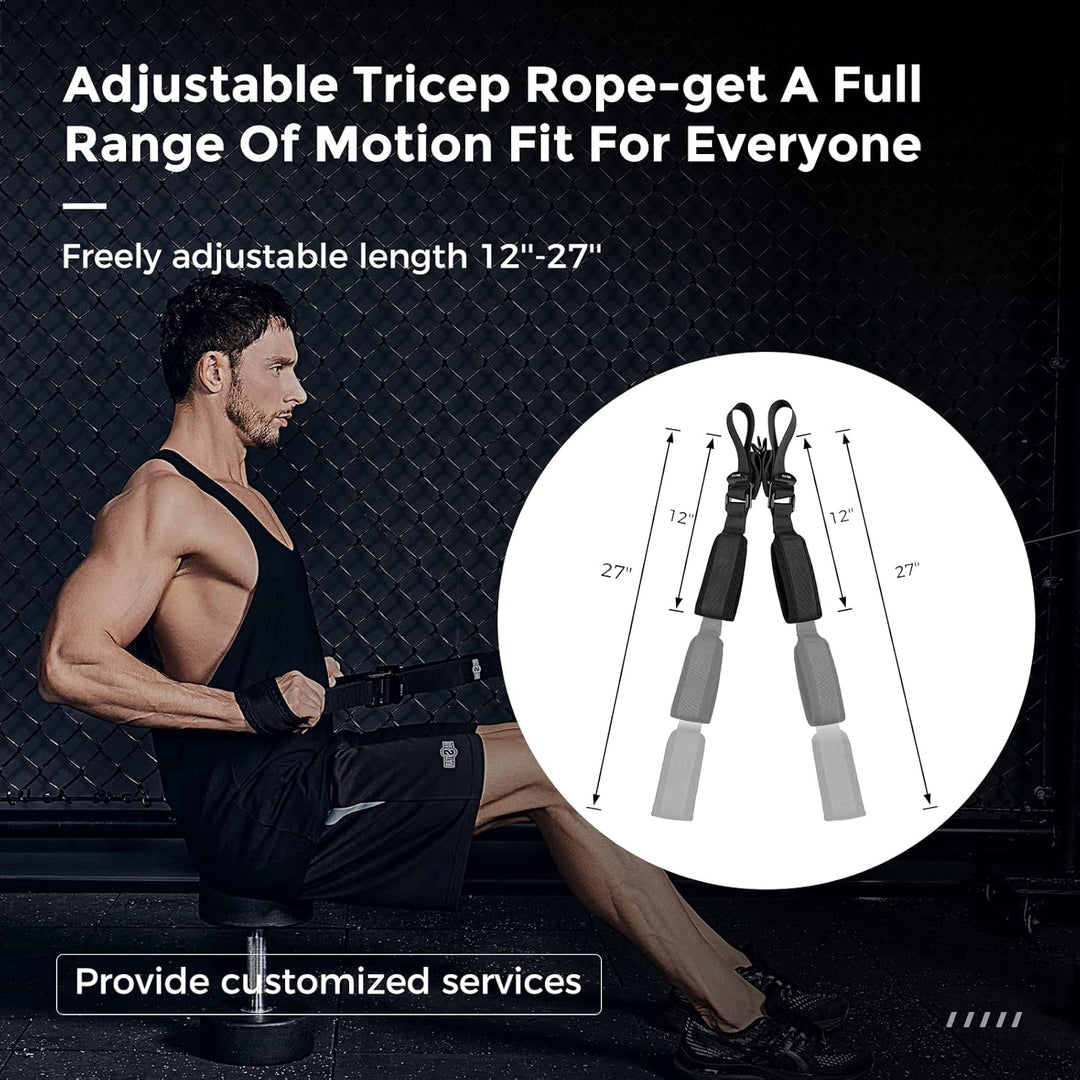 INNSTAR Einhandgriff Kabelzug Griffe für Widerstandsbänder, Ideal für Home Gym Seilzug Fitness Kraft