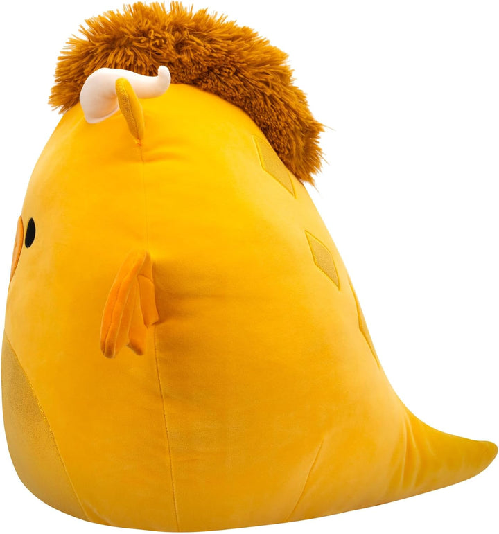 Squishmallows SQCR06637 - Mister der goldene Drache 40 cm, offizielles Kelly Toys Plüsch, superweich