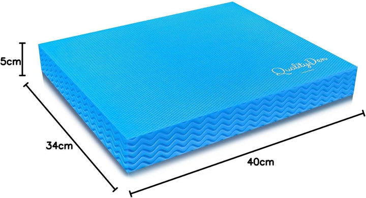 Quality Den Balance Pad, Rutschfester Weichschaum, Balancekissen für Stabilität und Koordination - H