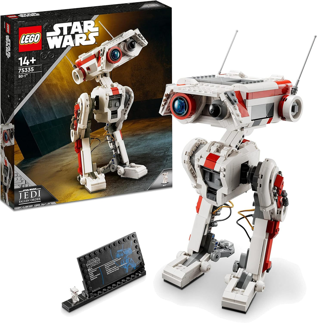 Lego 75335 Star Wars BD-1, Modellbausatz, bewegliche Droidenfigur, Zimmerdekoration, Weihnachtsgesch