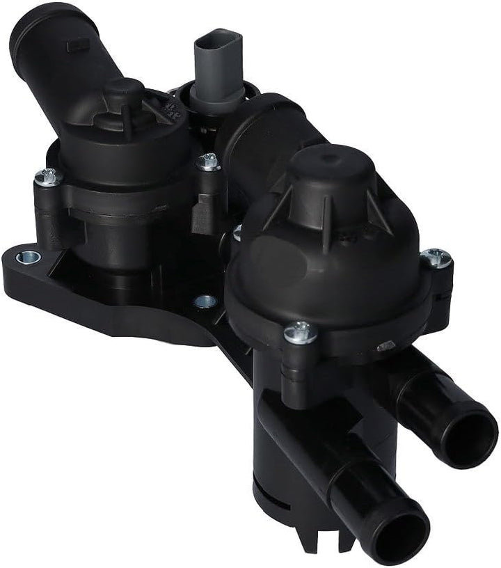 febi bilstein 45080 Thermostat mit Gehäuse, Dichtung und Temperaturschalter , 1 Stück
