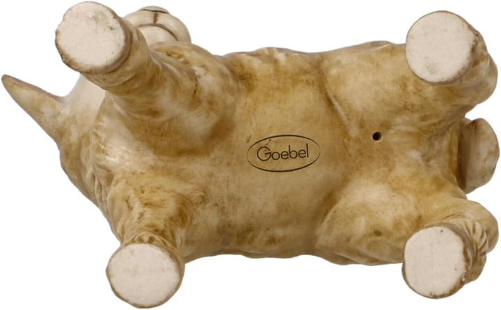 Goebel Figur Esel, Elegantes, Zeitloses Design, aus Steingut gefertigt, Höhe 9,5cm, 41-661-09-1 9,5c