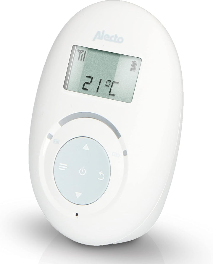 Alecto DBX120 Babyphone Audio - DECT Babyphone - sichere und störungsfreie Verbindung - Gegensprechf