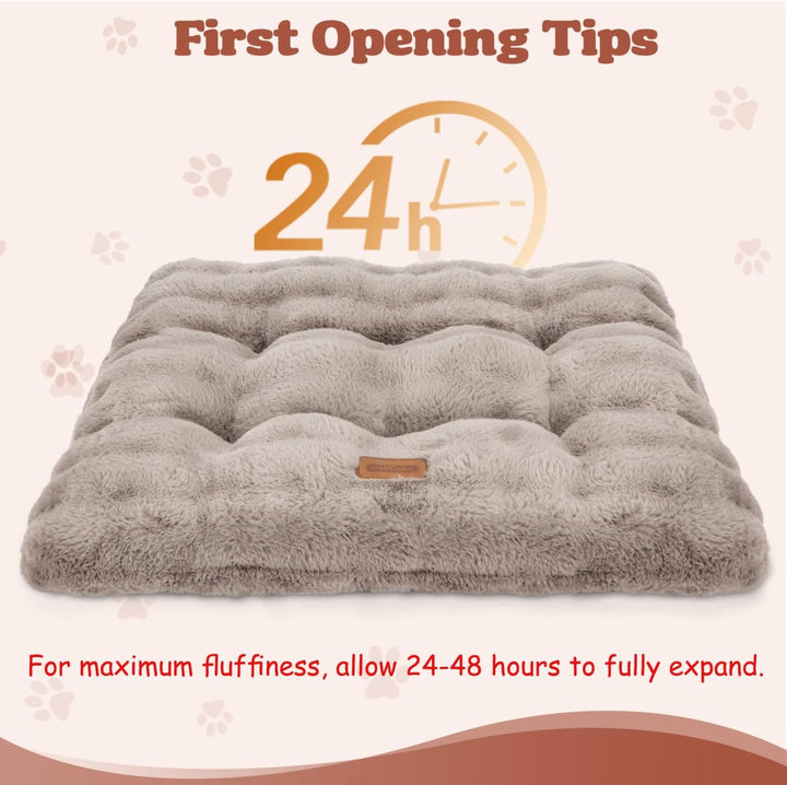 Nobleza Katzenbett Flauschig und Weich, Verdickte Katzendecke für Katzen Waschbar Rutschfestes, Hund