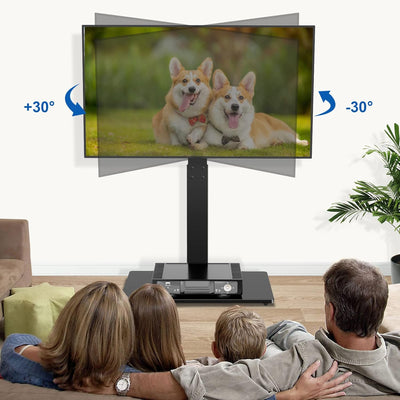 RFIVER TV Ständer TV Bodenständer für 32-75 Zoll Fernseher, TV Standfuss Freistehend Fernsehständer