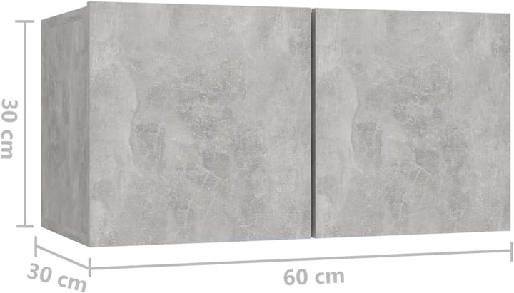 Susany TV-Hängeschrank TV-Wandschrank Aufbewahrungschrank Wandschrank Hängeschrank Hängeboard Wohnwa