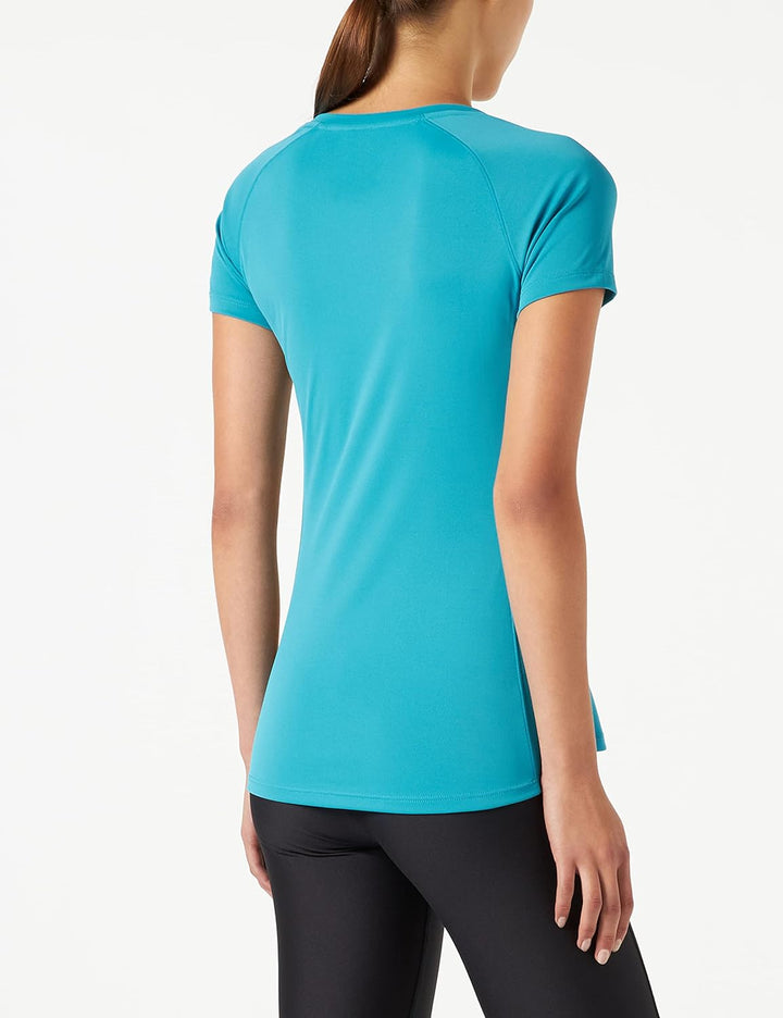 Mizuno Damen Sun Protect Tee T-Shirt XS Algier Blau, XS Algier Blau
