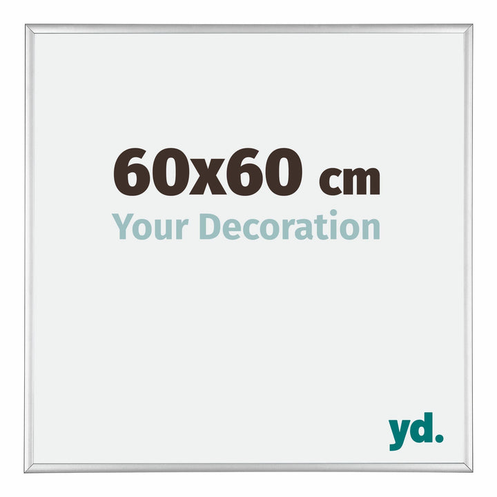 yd. Your Decoration - Bilderrahmen 60x60 cm - Bilderrahmen aus Aluminium mit Acrylglas - Antireflex