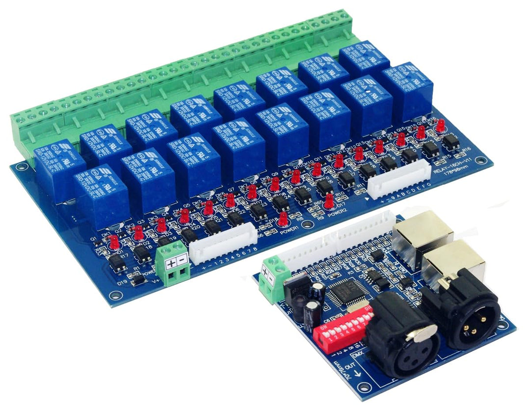 16 Channel DMX Controller Relay Switch Dimmer Kit 16 Way Relay Switch DJ Equipment 16ch-relay, 16ch-