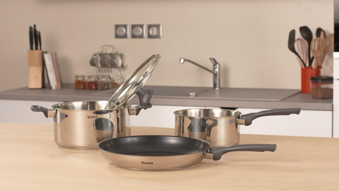 Tefal Daily Cook Wokpfanne 28cm, langlebig, antihaftbeschichtet, Thermo-Signal bei optimaler Tempera