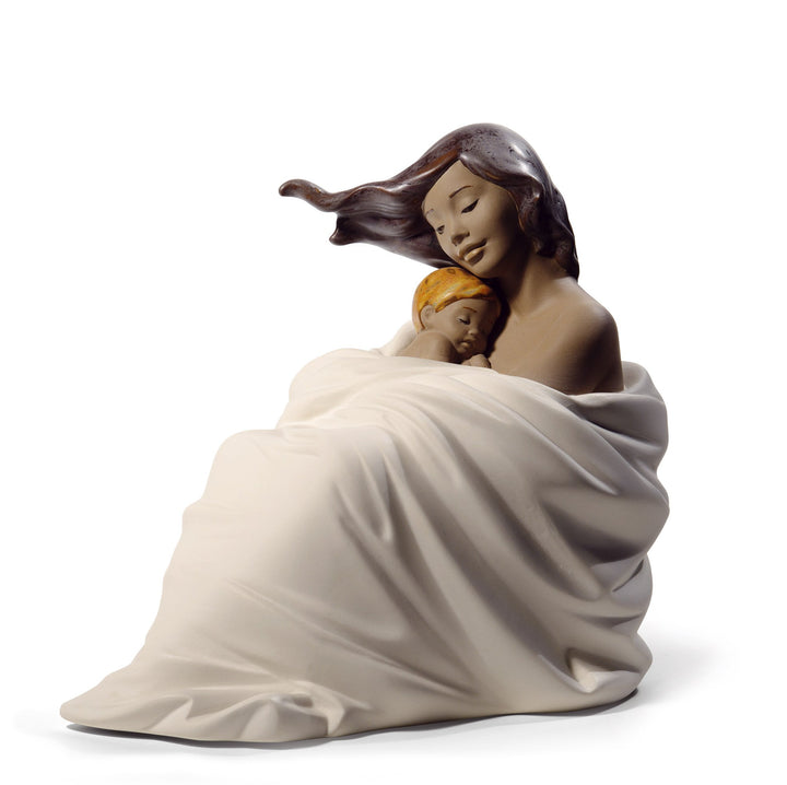 NAO Porcelain by Lladro Cozy Slumber (Mother & Baby) GRES Collection 2012004