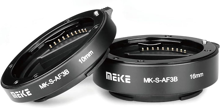 Meike MK-S-AF3B Kunststoff Auto Focus Macro Extension Tube Autofokus Adapter Ring 10 mm 16 mm für So