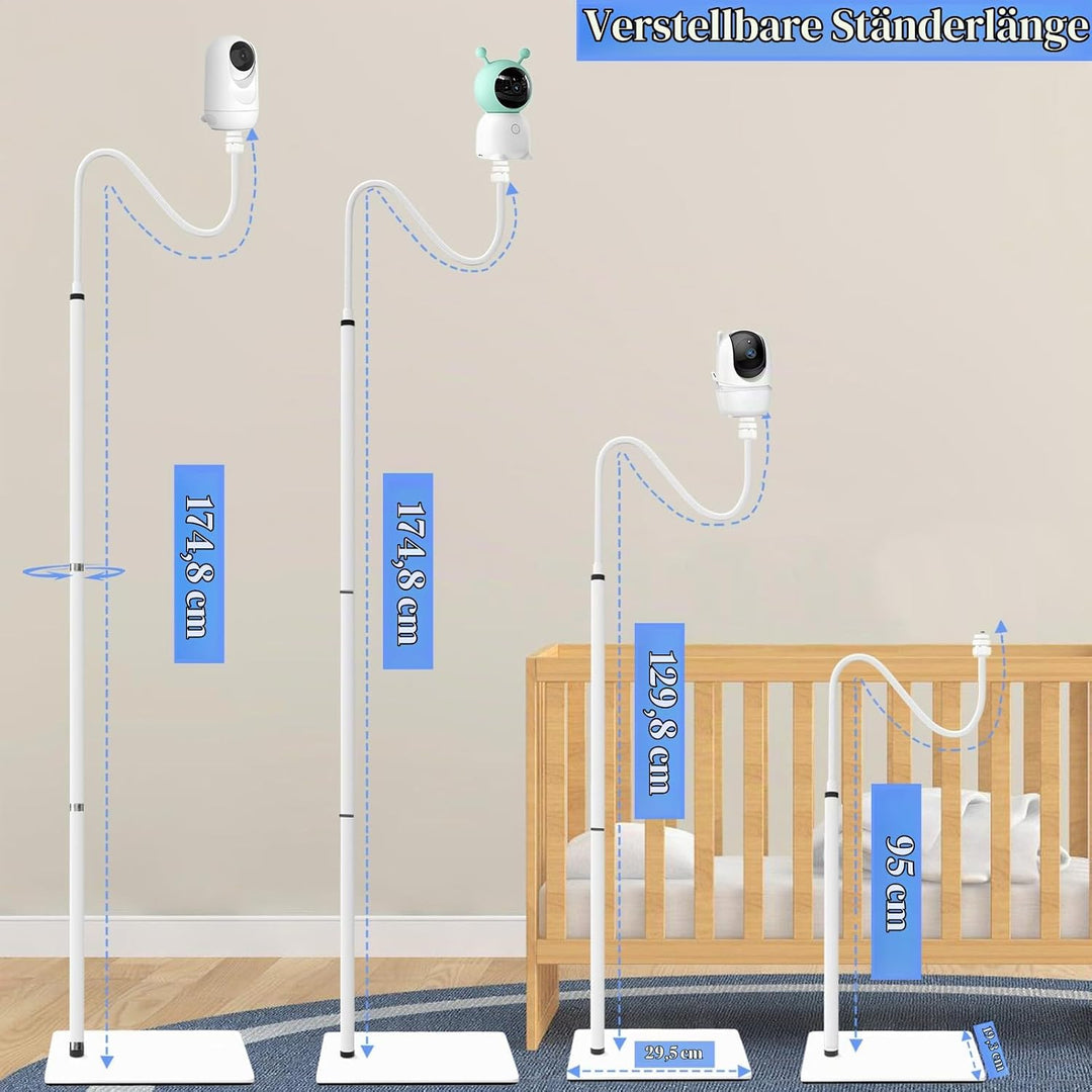 EYSAFT Babyphone Halterung Bodenständer für Philips Avent Babyphone SCD843/26, SCD833/26, SCD630/26,