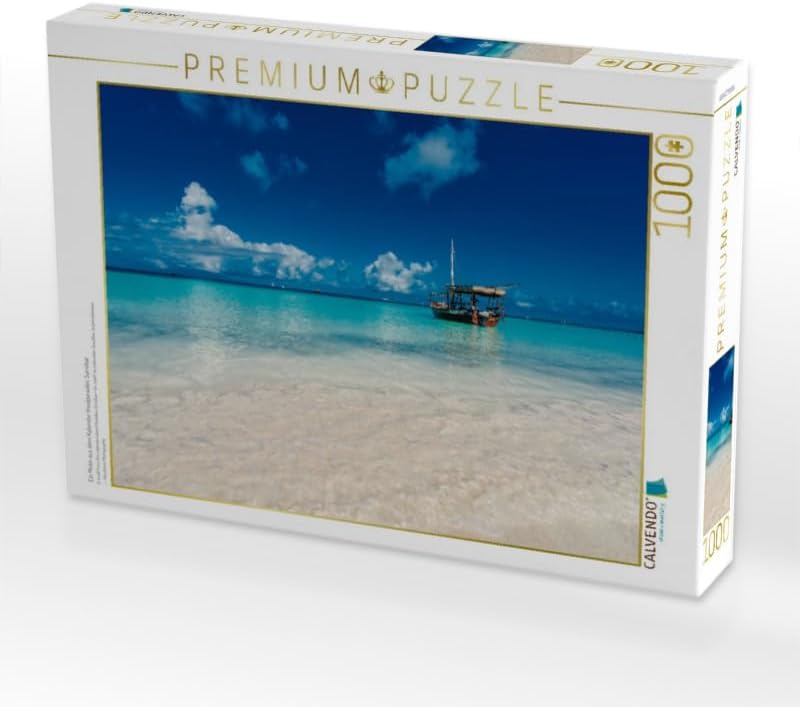 CALVENDO Puzzle Inselparadies Sansibar 1000 Teile Lege-Grösse 64 x 48 cm Foto-Puzzle Bild von Stefan