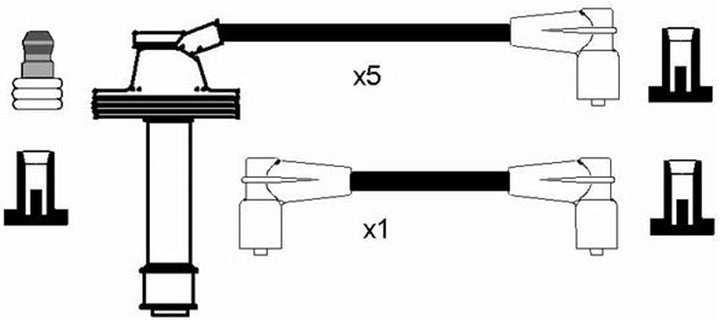NGK 8468 Zündleitungssatz