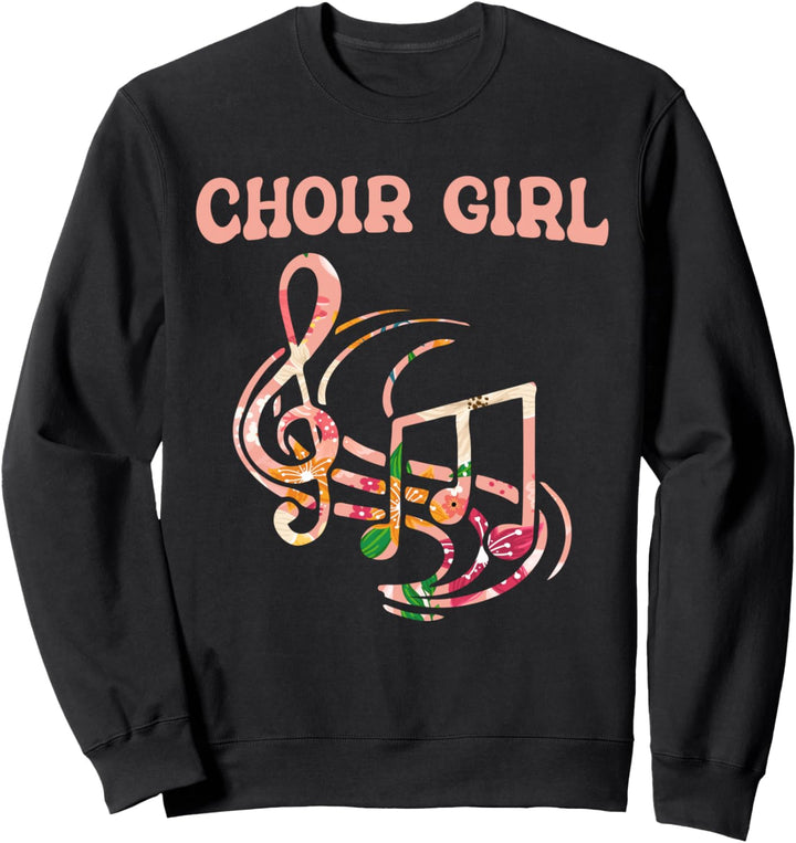 Chor Girl Singen Chorprobe Chorsänger - Chor Sweatshirt