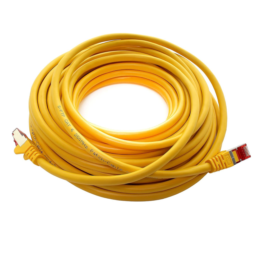 1aTTack.de - 10x 3 Meter CAT6 Patchkabel S/FTP PIMF Schirmung CAT.6 RJ45 Netzwerkkabel Ethernetkabel