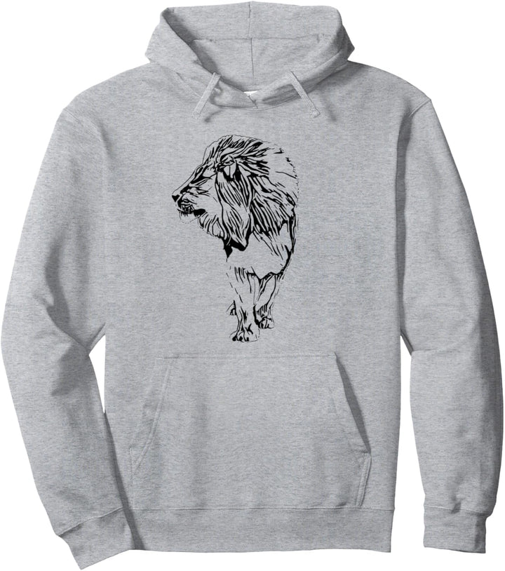 Löwen Löwenrudel Motiv Afrika Löwenmähne Raubkatze Löwe Pullover Hoodie