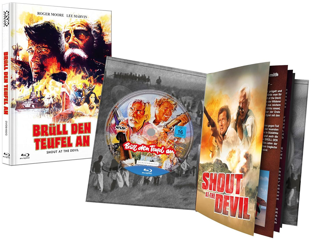 Brüll den Teufel an - Zwei wie Hund und Katz - Shout at the Devil [Blu-Ray+DVD] - uncut - limitierte