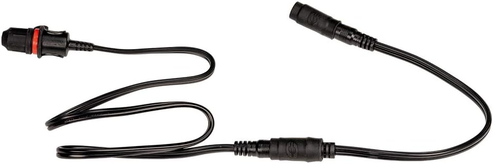 TecMate OptiMATE CABLE O-39, Adapter, DC 2,5 mm auf Motorrad 90° Stecker, für beheizte Kleidung Opti