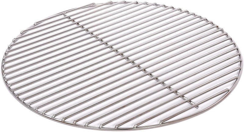 Massiver Grillrost Ø 50 cm aus Edelstahl rostfrei und elektropoliert 6 mm für Grill rund, Kugelgrill