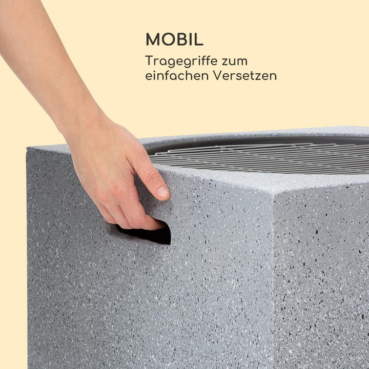Blumfeldt Feuerschale, Tragbare Feuerstelle Outdoor, Feuerschalen für den Garten, Terrasse & Camping