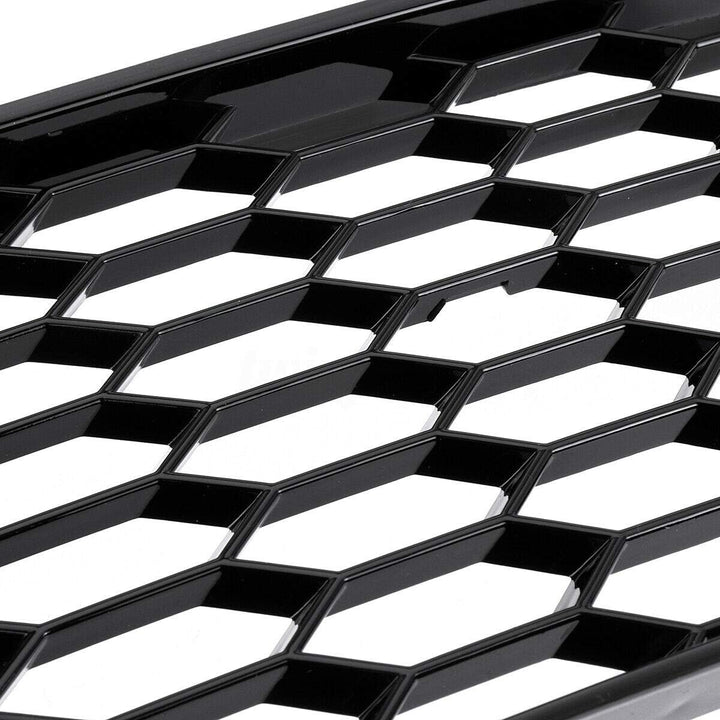 GSRECY Links Rechts Black & Chrome Trim Nebelscheinwerfer Stossstangengrill Abdeckung für S5 B8 Coup