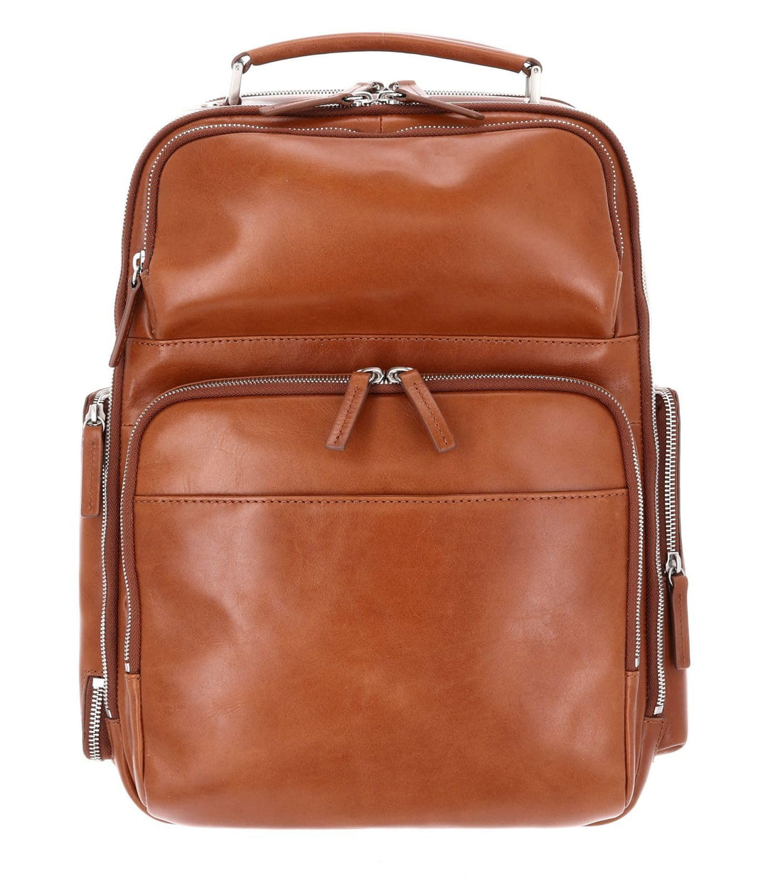 Leonhard Heyden Cambridge - Rucksack 15.6" 42 cm cognac