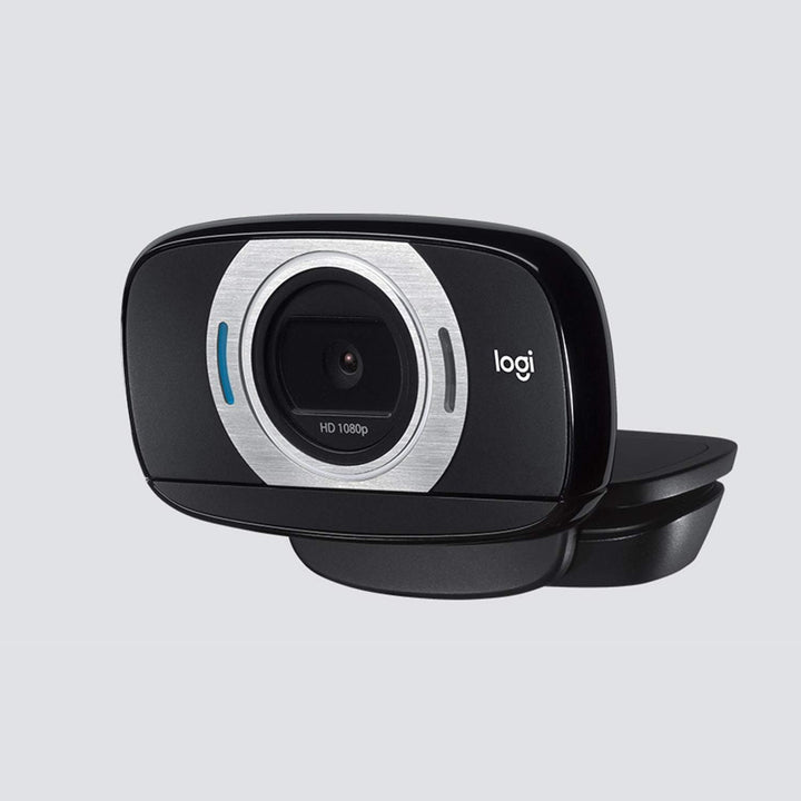 Logitech C615 Mobile Webcam, Full-HD 1080p, Autofokus, 78° Sichtfeld, 360° Schwenkradius, Belichtung