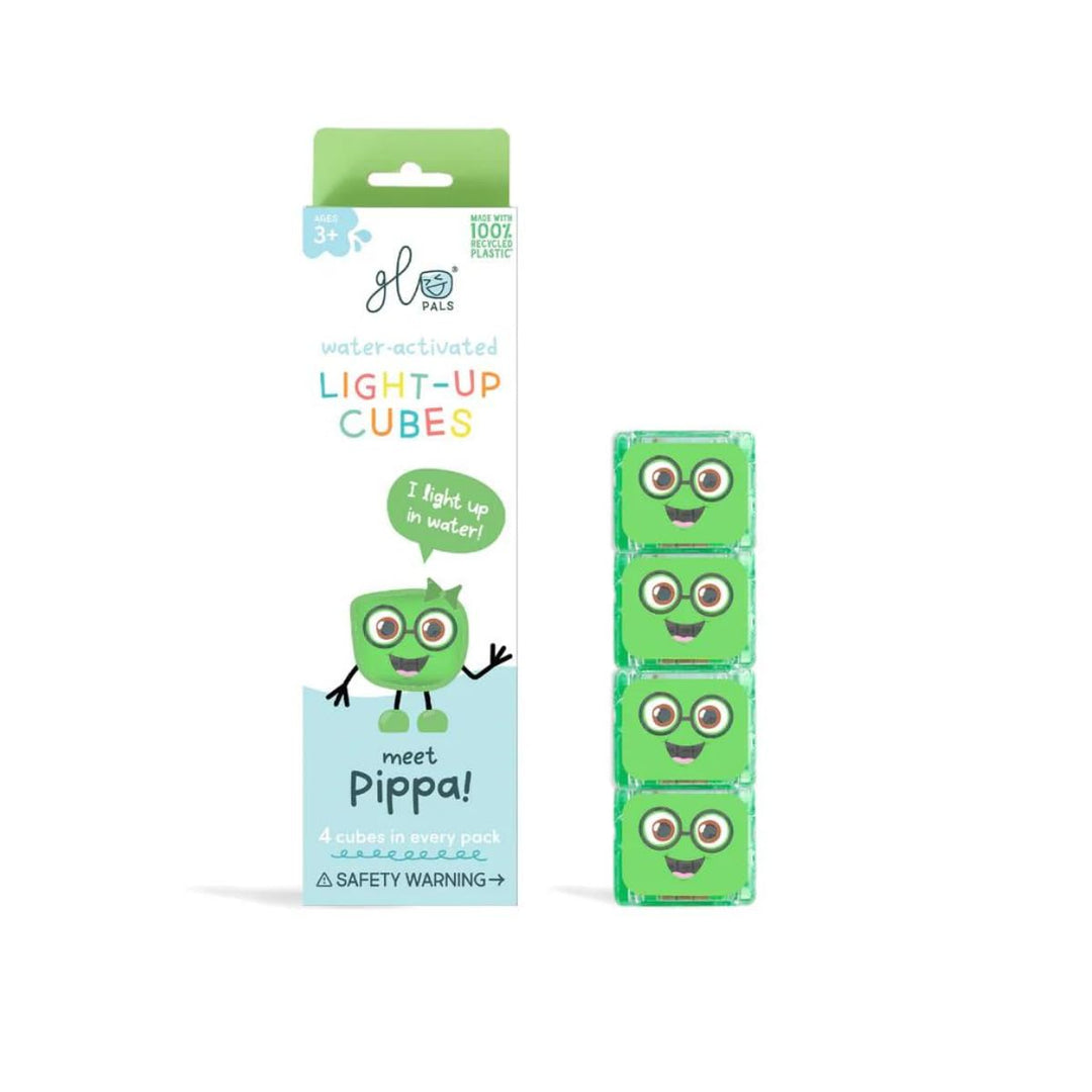 Glo Pals 4 leuchtende Würfel für EIN einzigartiges sensorisches Erlebnis und Magische Lichtshow für