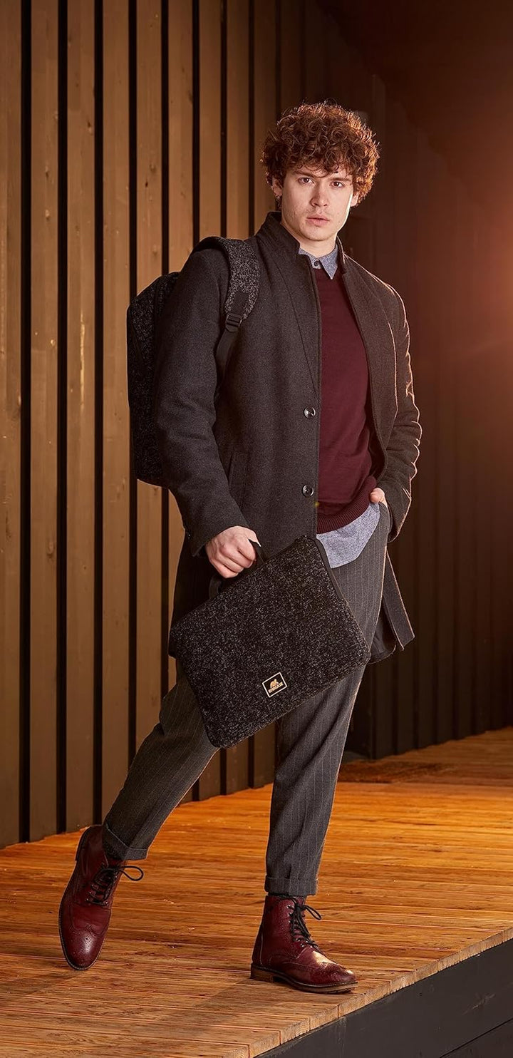 Rivacase Laptophülle mit Griffen bis 14" Sleeve - wasserdichte und ultraleichte Notebooktasche - kom