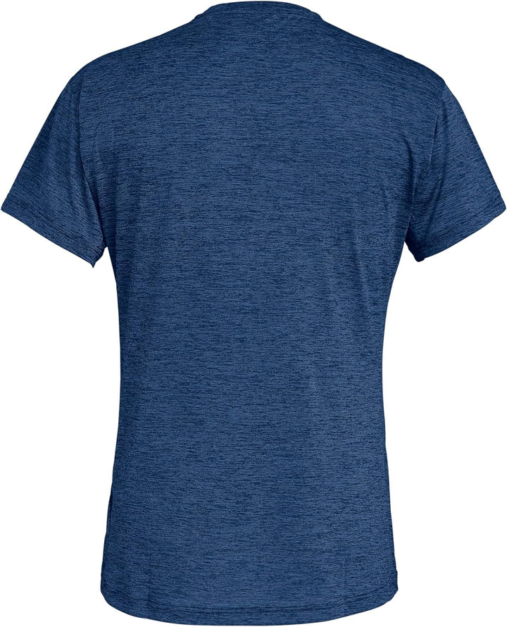 Salewa Herren Puez Melange Dry M S/S Tee Hemden & T-shirts S Dark Denim Melange, S Dark Denim Melang
