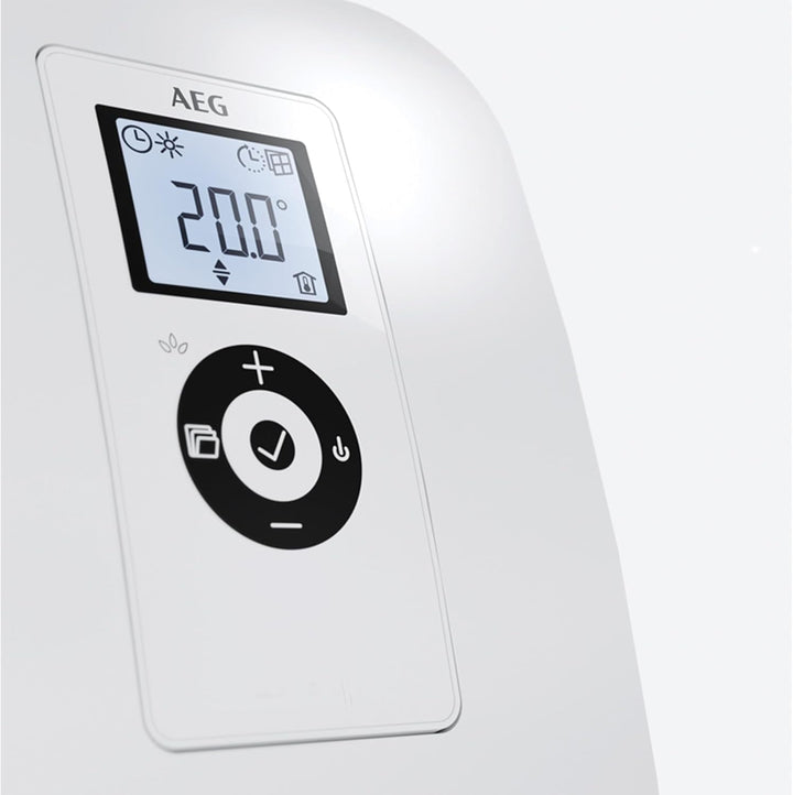 AEG VH Comfort, Heizlüfter energiesparend, 2000 W für ca. 25 m², LCD Display, Wochenzeitschaltuhr, 1