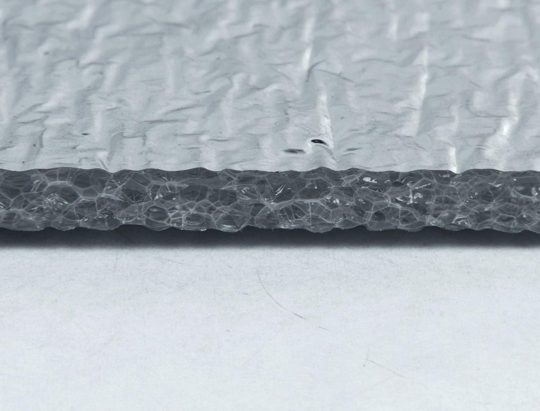 FOLNET Wärmeisolierende Dampfbremsfolie FD Alu Dämmung Schirm FD Ersetzt Klemmfilz Glasswolle Steinw