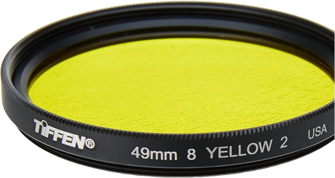 Tiffen Filter 49MM 8 YELLOW 2 FILTER, 49mm