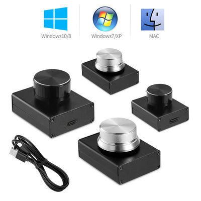 Nobsound H6 USB Volume Control Knob, VOL Controller, Lossless Adjuster, Audio Digital Remote Control