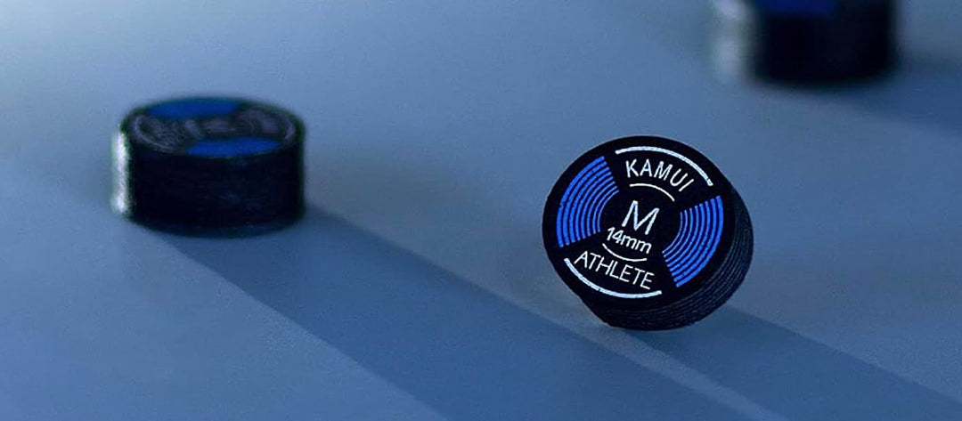KAMUI Athlete Billard Billard Queue Tip Medium 14 mm – 1 Stück
